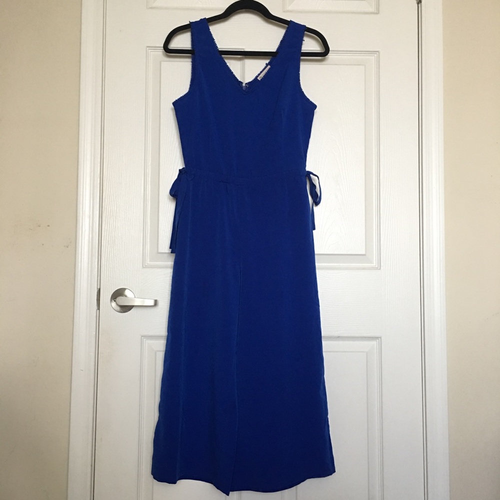 Eliane Rose Blue wide leg Pom Pom jumper - Picture 1 of 6